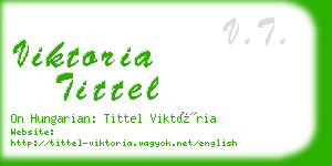 viktoria tittel business card